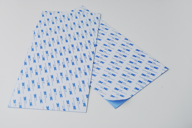 背3M胶导热硅胶片 背3M胶导热硅胶片