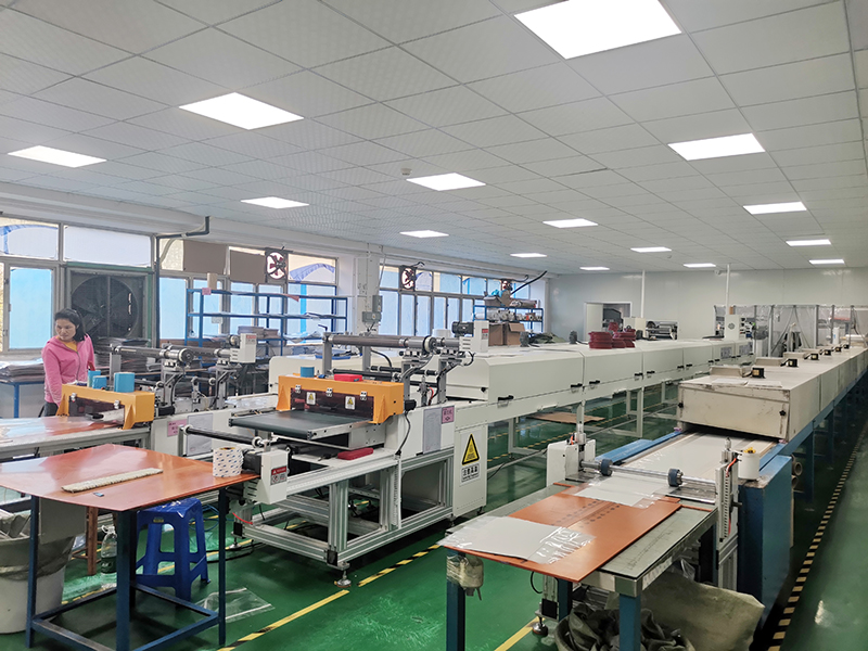 J9官网科技导热硅胶生产实景